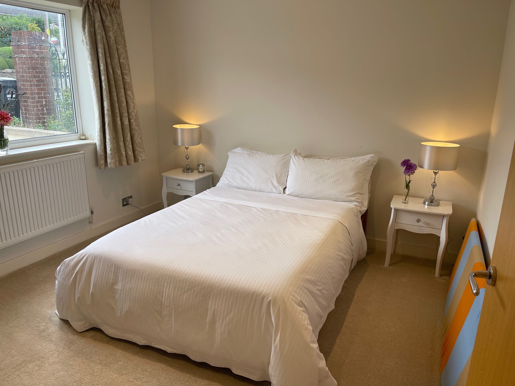 The Study bedroom, front-facing window
